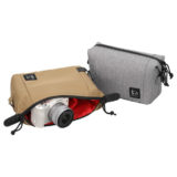 こだわりレザーバッグとセットで使う「カメラ用インナーバッグ」