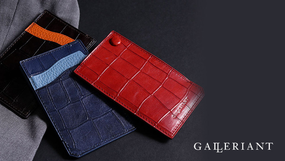 GALLERIANT（ガレリアント）　本革カードケース GLT-1300